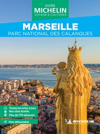  Michelin - Marseille - Parc national des Calanques. 1 Plan détachable