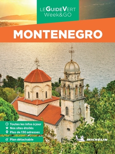 Monténégro  Edition 2023 -  avec 1 Plan détachable