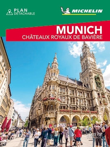  Michelin - Munich - Châteaux royaux de Bavière. 1 Plan détachable