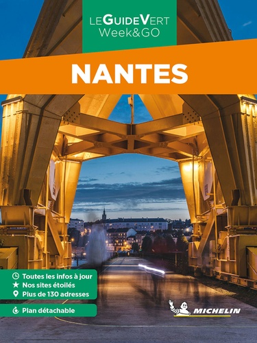 Nantes  Edition 2022 -  avec 1 Plan détachable