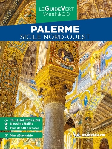 Palerme. Sicile Nord-Ouest  Edition 2023 -  avec 1 Plan détachable