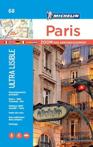  Michelin - Paris - Zoom par arrondissement.