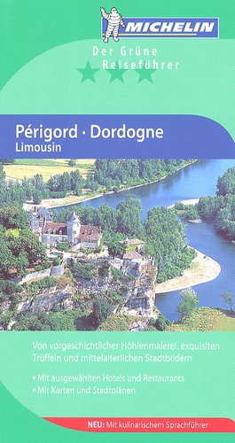  Michelin - Périgord, Dordogne, Limousin - Edition en langue allemande.