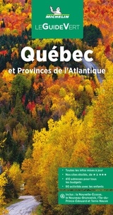  Michelin - Québec et Provinces de l'Atlantique.