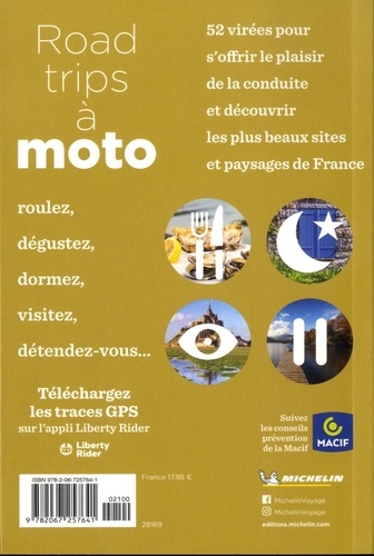 Road-trips à moto. 52 virées en France