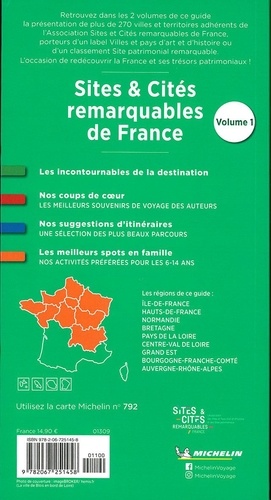 Sites et Cités remarquables de France. Tome 1