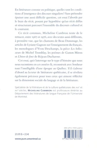 Une société, un récit