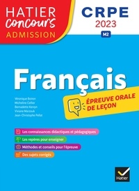 Téléchargez l'ebook gratuit pour les mobiles Français - CRPE 2023 - Epreuve orale d'admission  9782401093034