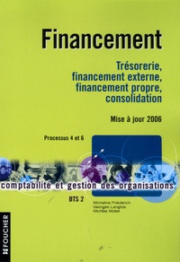 Micheline Friédérich et Georges Langlois - Financement - Trésorerie, financement externe, financement propre, consolidation Processus 4 et 6 BTS 2.