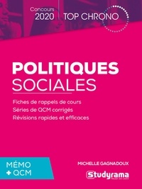 Meilleures ventes eBook téléchargerPolitiques sociales  - Mémo + QCM en francais parMichelle Gagnadoux