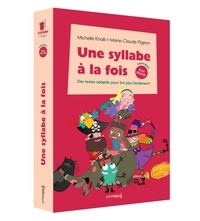 Michelle Khalil et Marie-Claude Pigeon - Une syllabe à la fois série rouge - Coffret 15 volumes.