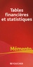 Michelle Pascal-Falguières - Tables financières et statistiques.