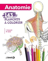 Ebook gratuit mp3 télécharger Anatomie  - 143 planches à colorier 
