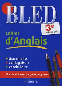 Cahier d'anglais 3e