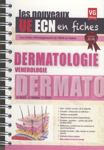 Mickael Anjou et Diane Mermin - Dermatologie Vénérologie.