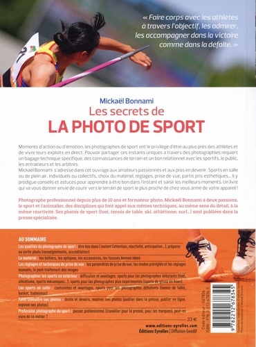 Les secrets de la photo de sport. Action, émotion, technique, matériel