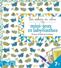 Ebook pdf files téléchargement gratuit Mini-jeux et labyrinthes  - 26 jeux à faire et à refaire ! Avec 1 stylo effaçable