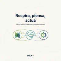 Respira, piensa y actúa: Micro hábitos sencillos para reducir el estrés, ganar claridad mental y recuperar tu bienestar diario