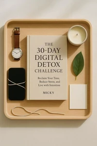 The 30-Day Digital Detox Challenge: Reclaim Your Time, Reduce Stress, and Live with Intention
