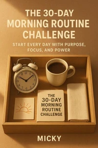 The 30-Day Morning Routine Challenge: Start Every Day with Purpose, Focus, and Power