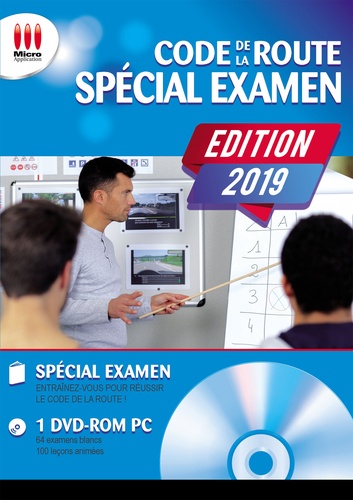 Code de la route spécial examen. Permis B  Edition 2019 -  avec 1 Cédérom