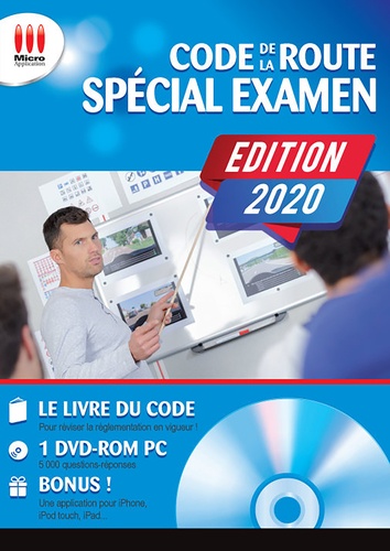 Code de la route spécial examen  Edition 2020 -  avec 1 DVD
