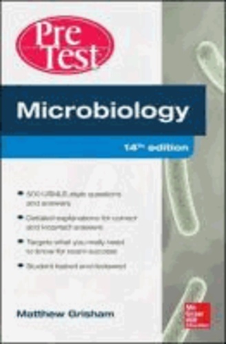 Microbiology PreTest Self-Assessment and Review.