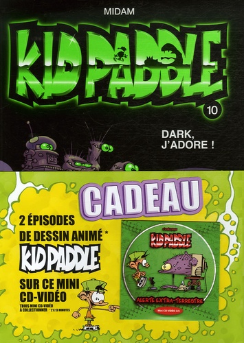  Midam et  Angèle - Kid Paddle Tome 10 : Dark, j'adore !. 1 DVD