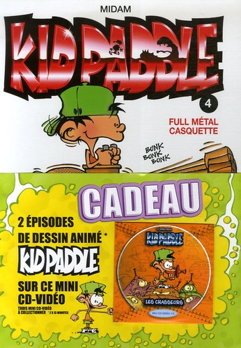  Midam et  Angèle - Kid Paddle Tome 4 : Full métal casquette. 1 DVD