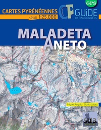 Miguel Angulo - Maladeta, Aneto - Guide + carte 1/25000.