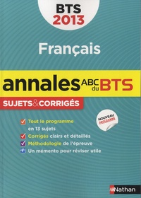 Miguel Degoulet et Claire Sani - Français BTS - Sujets & corrigés.