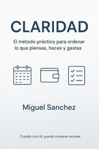 CLARIDAD:El método práctico para ordenar lo que piensas, haces y gastas