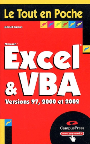 Mikaël Bidault - Excel & VBA - Versions 97, 2000 et 2002.