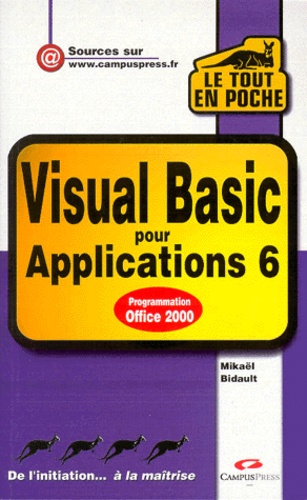 Mikaël Bidault - Visual BASIC pour applications 6.