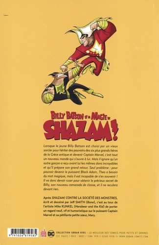 Billy Batson et la magie de Shazam ! de Mike Kunkel - Album - Livre -  Decitre