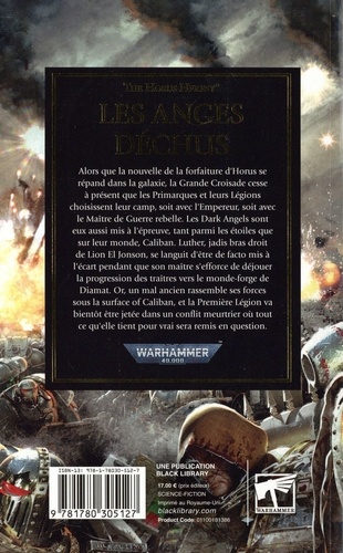 The Horus Heresy Tome 11 Les anges déchus. Manipulations et Trahisons