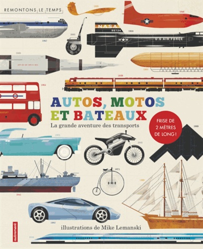Mike Lemanski et Chris Oxlade - Autos, motos et bateaux - La grande aventure des transports.