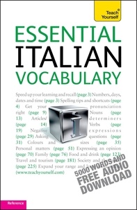 Mike Zollo - Essential Italian Vocabulary: Teach Yourself.