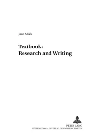 Textbook : Research and Writing