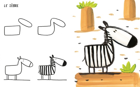 Facile de dessiner les animaux sauvages avec Barroux