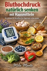 Bluthochdruck natürlich senken mit Hausmitteln