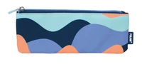 Petite trousse plate - Série The Fun - Bleu