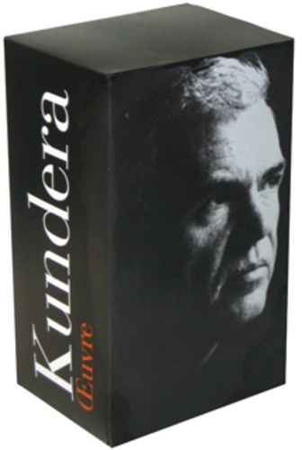 Kundera, oeuvre, coffret en 2 volumes. Tome 1 et tome 2