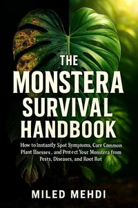 The Monstera Survival Handbook: How to Instantly Spot Symptoms, Cure Common Plant Illnesses, and Protect Your Monstera from Pests, Diseases, and Root Rot