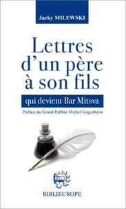Lettres d’un père à son fils qui devient Bar Mitsva