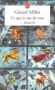 Ce Que Je Sais De Vous... Disent-Ils