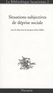 Situations subjectives de déprise sociale