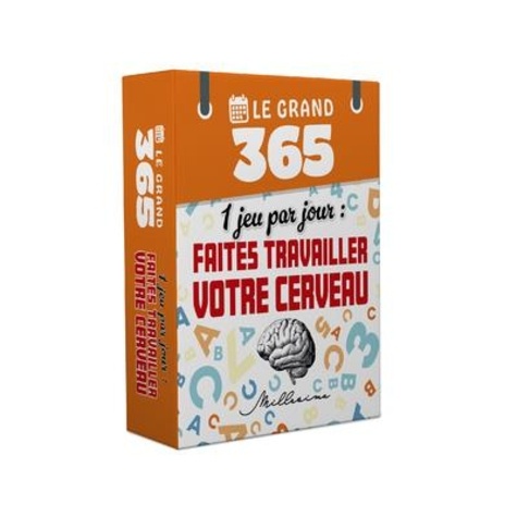 Le Grand 365 Faites travailler votre cerveau de Millesima - Grand ...