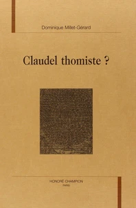Claudel thomiste ?