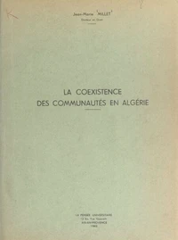 La coexistence des communautés en Algérie